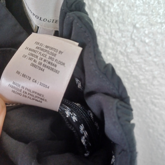 Anthropologie Cupro Wrap Pants (M) - Picture 9 of 11